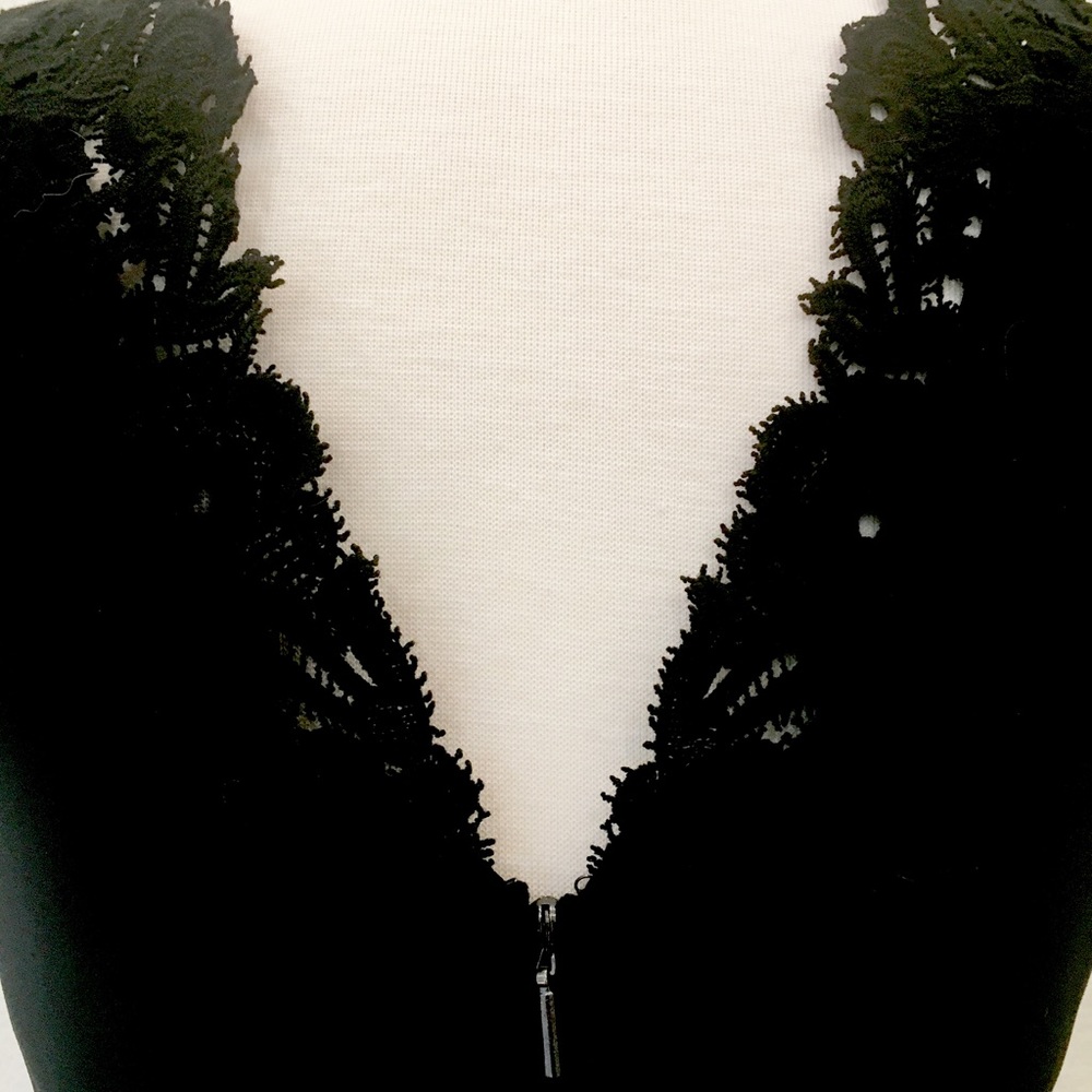 NWT Rebecca Taylor Black Lace Dress Size 6 & 10 - Picture 7 of 8